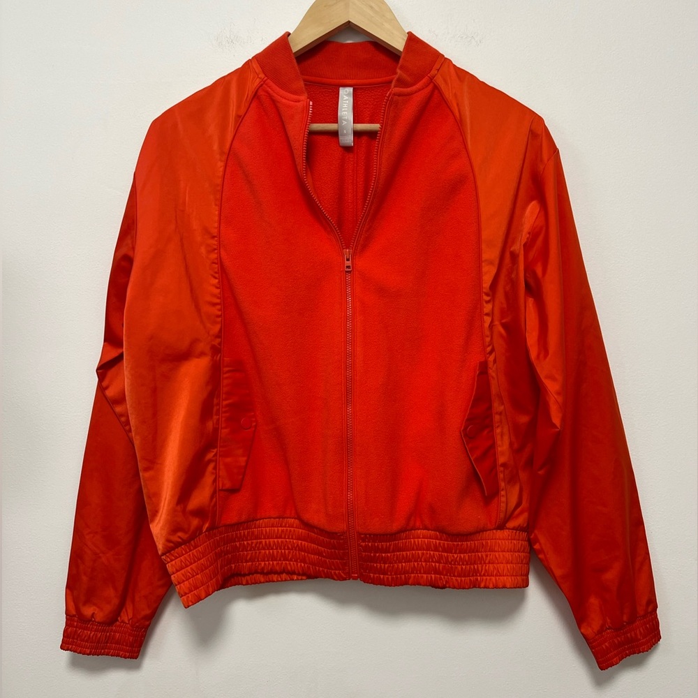 Athleta Zion Small Microfleece Full Zip Jacket